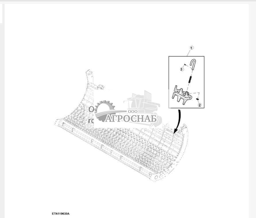 Вкладыши подбарабанья 